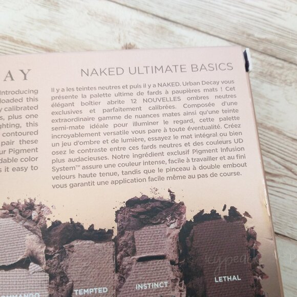 Urban Decay Naked Ultimate Basics Eyeshadow Palette NEW 12 Eye Colors Matte - Picture 8 of 12